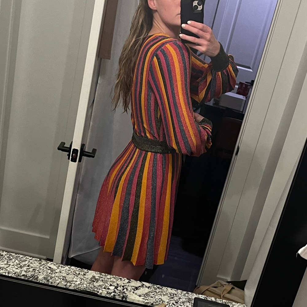 NWT Rebecca Vallanca Marsha Knit Mini Dress - M